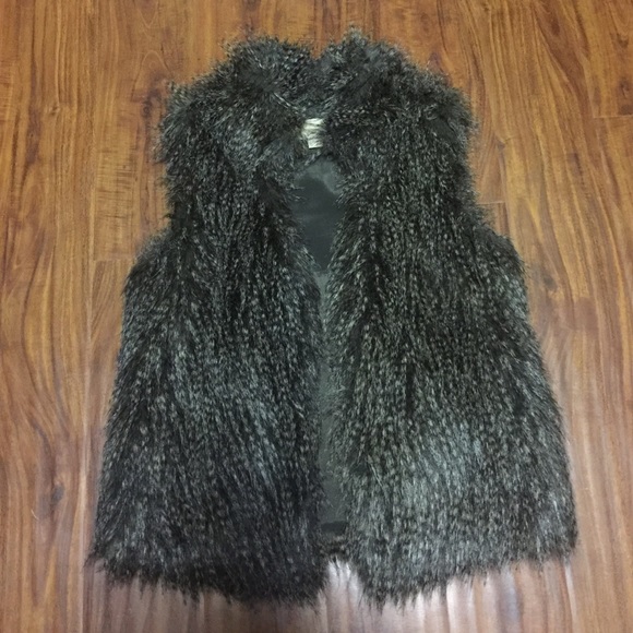 Michael Kors Faux Fox Fur Vest
