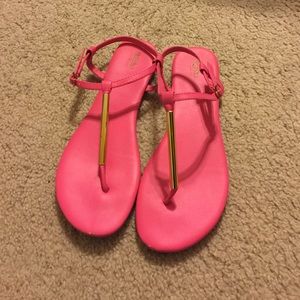 Hot pink sandal