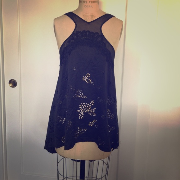 Free People Black Tunic
