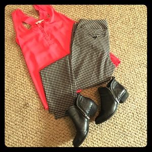 The Limited Exact Stretch Houndstooth Pants Sale!