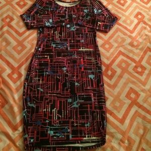 Stretchy long sleeve dress