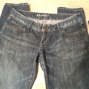 Express skinny jeans size 6 short