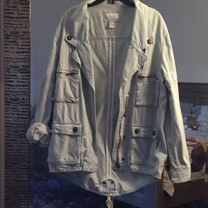 Forever 21 nautical jacket