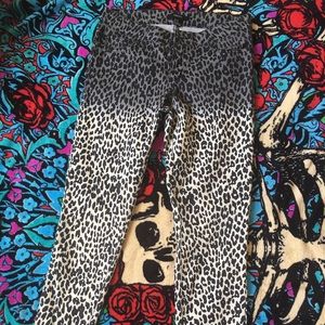 Forever21 Ombré Leopard Pants