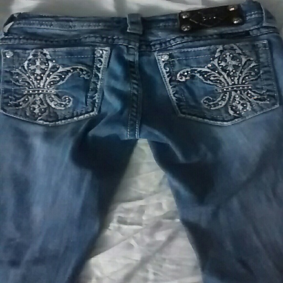 Miss Me cropped skinny jeans