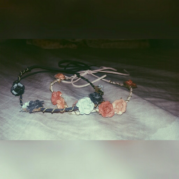 2flower headbands