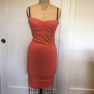 Free People Orange Slip