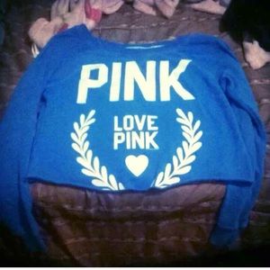 Victoria's Secret PINK cropped sweater.