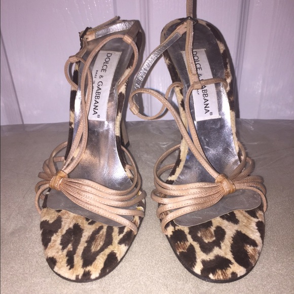 Dolce & Gabbana Cheetah Heels 8 / 38