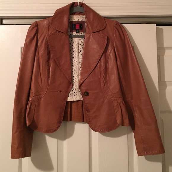 Perfect for fall. Genuine leather jacket - Picture 1 of 4