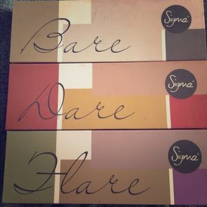 Sigma Eyeshadow Palettes