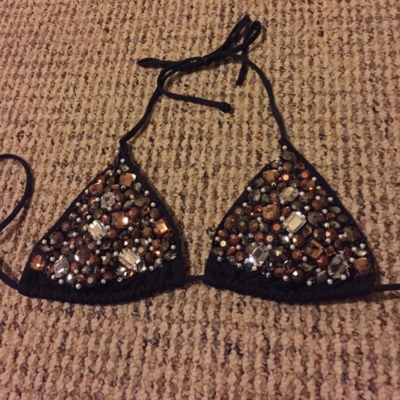 Jeweled VS bikini top
