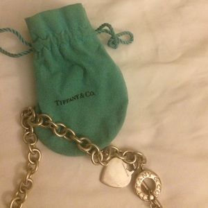 Tiffany heart toggle necklace