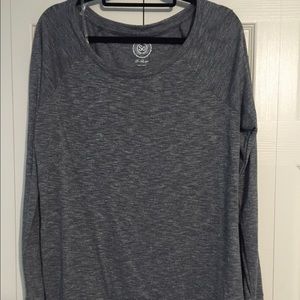 NWT SO Grey Long Sleeve Shirt Size XL