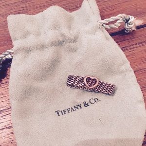 Tiffany & Co. Somerset Mesh Heart Ring