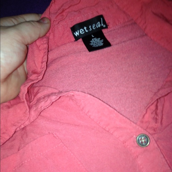 wet seal three quarter shirt