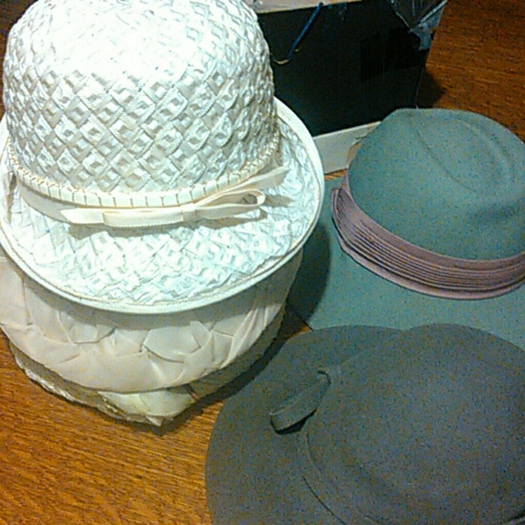 5 vintage hats all 5 one price