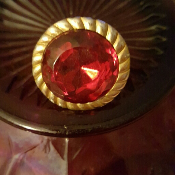 movie prop Jewelry Movie Prop From Tv Show Xena Ruby Ring Poshmark