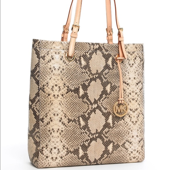 NEW Michael Kors Python Tote