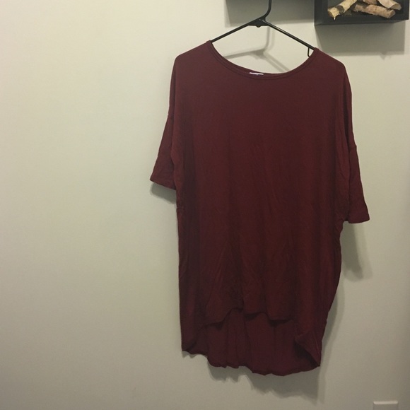 High low lularoe top