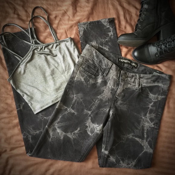 HP๐ Express low rise skinny Stella stretch jean 2 - Picture 4 of 4