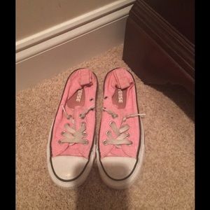 Pink converse