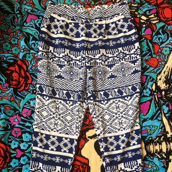Charlotte Russe Tribal Print Pants