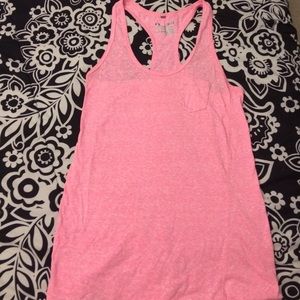 Cute pink tank top