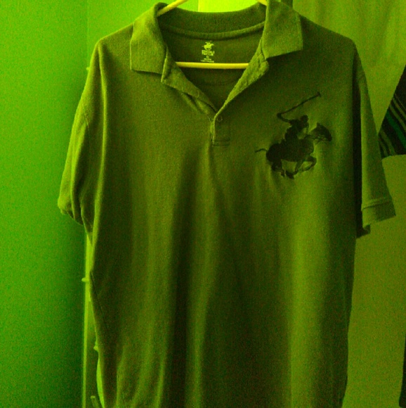 Green Beverly Hills Polo shirt