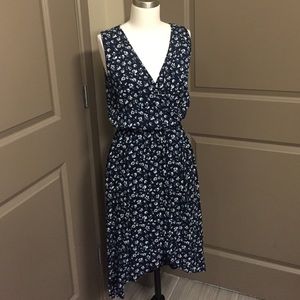 Vince camuto wrap front dress