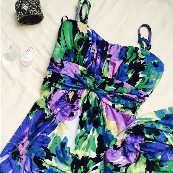 Floral maxi