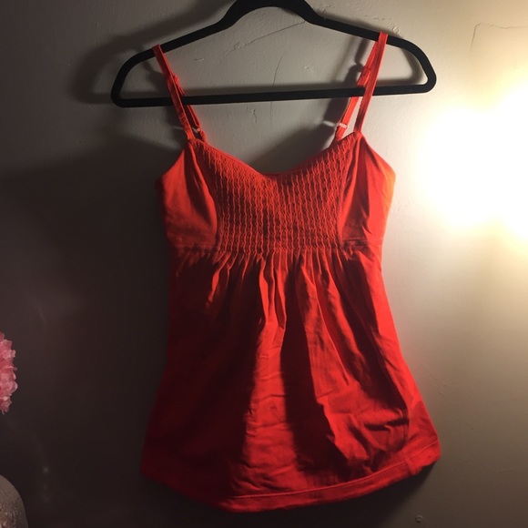 Red Lululemon size 6 tank