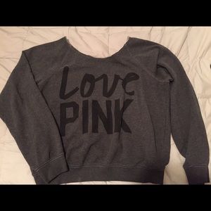 Pink sweatshirt