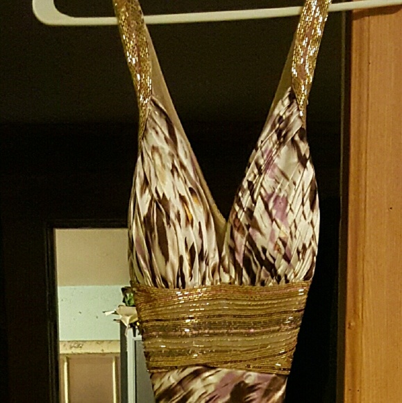 Formal prom long satin dress