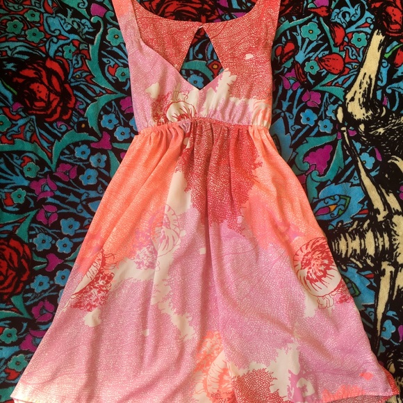 Pink Roxy Sundress