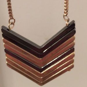 Stitch Fix Chevron Necklace 32inch