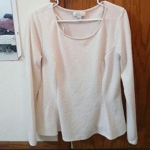 F21 patterned peplum