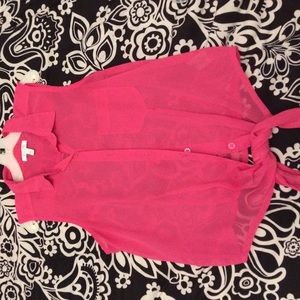 Fancy Pink Muscle Tee