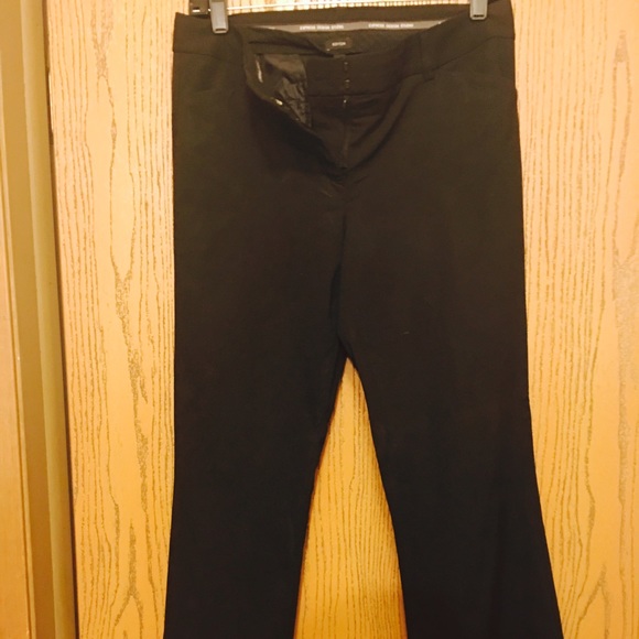 Black Career Pants