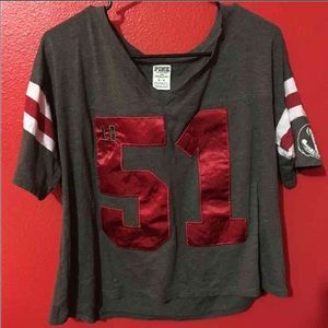 VS PINK FSU Seminoles Top