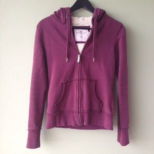 H&M Hooded Zippered Sweatshirt
