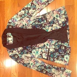 Lauren Conrad blazer -- Floral print! -- size 2