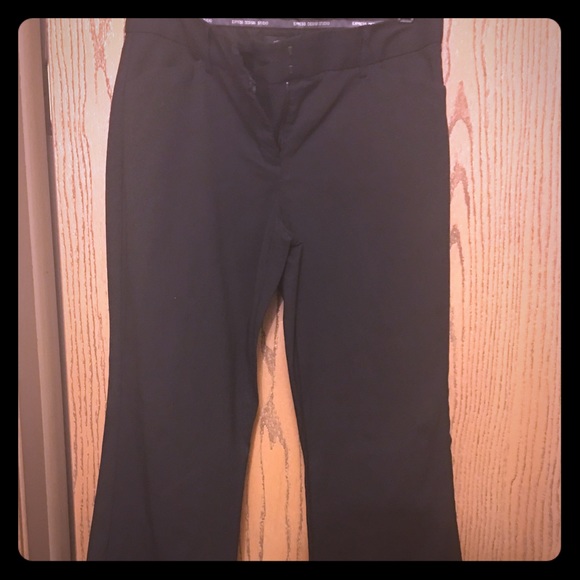 Black Career Pants