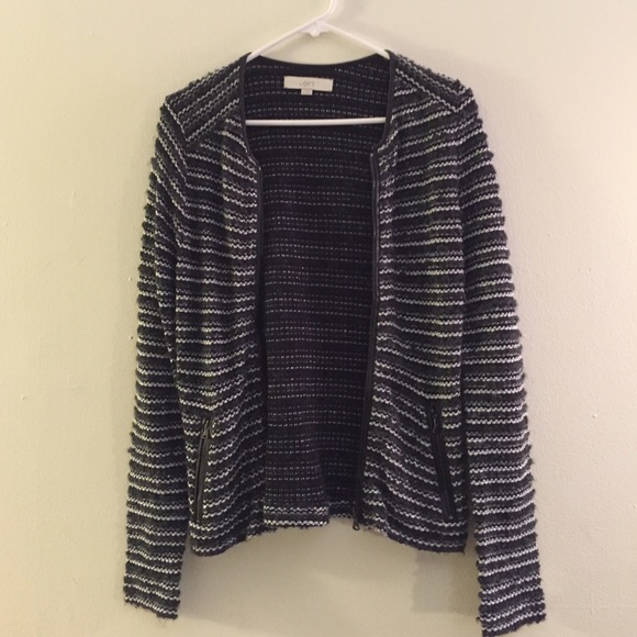 LOFT striped jacket