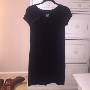 Black tee shirt dress