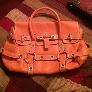 Genuine leather besso purse