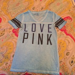 SOLD ON Ⓜ️!!! VS PINK marl blue tee