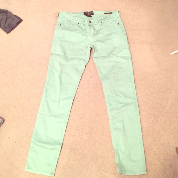 Mint green Skinny jeans