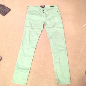 Mint green Skinny jeans
