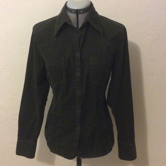 Ann Taylor Loft Corduroy Shirt